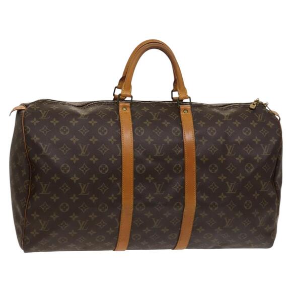 LOUIS VUITTON Monogram Keepall 55 Boston Bag M41424 - Picture 1 of 16